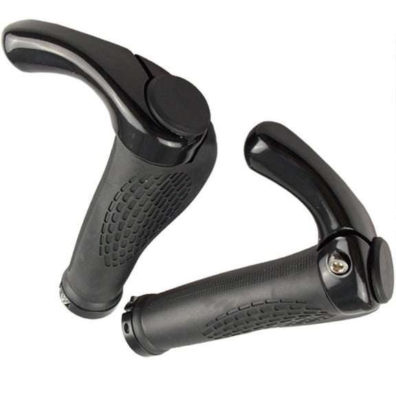 Masteelf 1 Pair Mountain Bike Handlebars Anti-slip Cycle Handle Cover Double Handbar Bike Accessories for (Black)