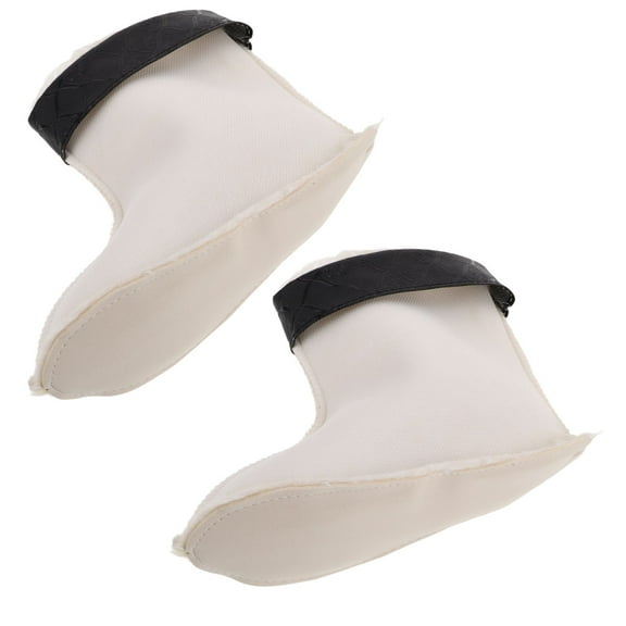 Masteelf 1 Pair Of Men Winter Boot Liners Thick And Insulated Rain Shoes Socks Rain Boot Replacement Lining For Men For Cold Weather