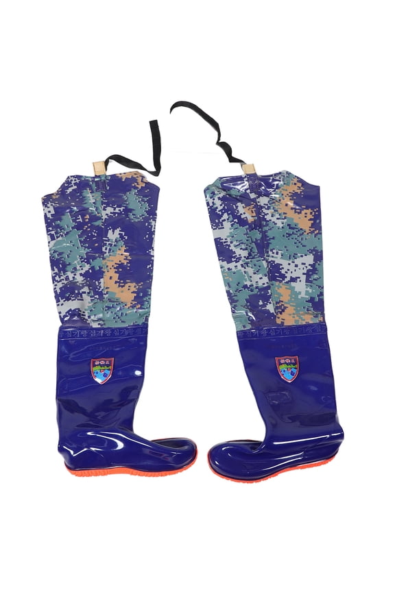 1 Pair Non- PVC Wading Trousers High Rain Boots Outdoor Fishing Waders Size 44