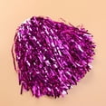 thumbnail image 1 of Masteelf 1 Pair of Plastic Ring 50g Cheering Squad Spirited Fun Cheerleading Kit Cheer Poms for Both Kids College and High School Competition Cheering Sports Events (Rosy), 1 of 8