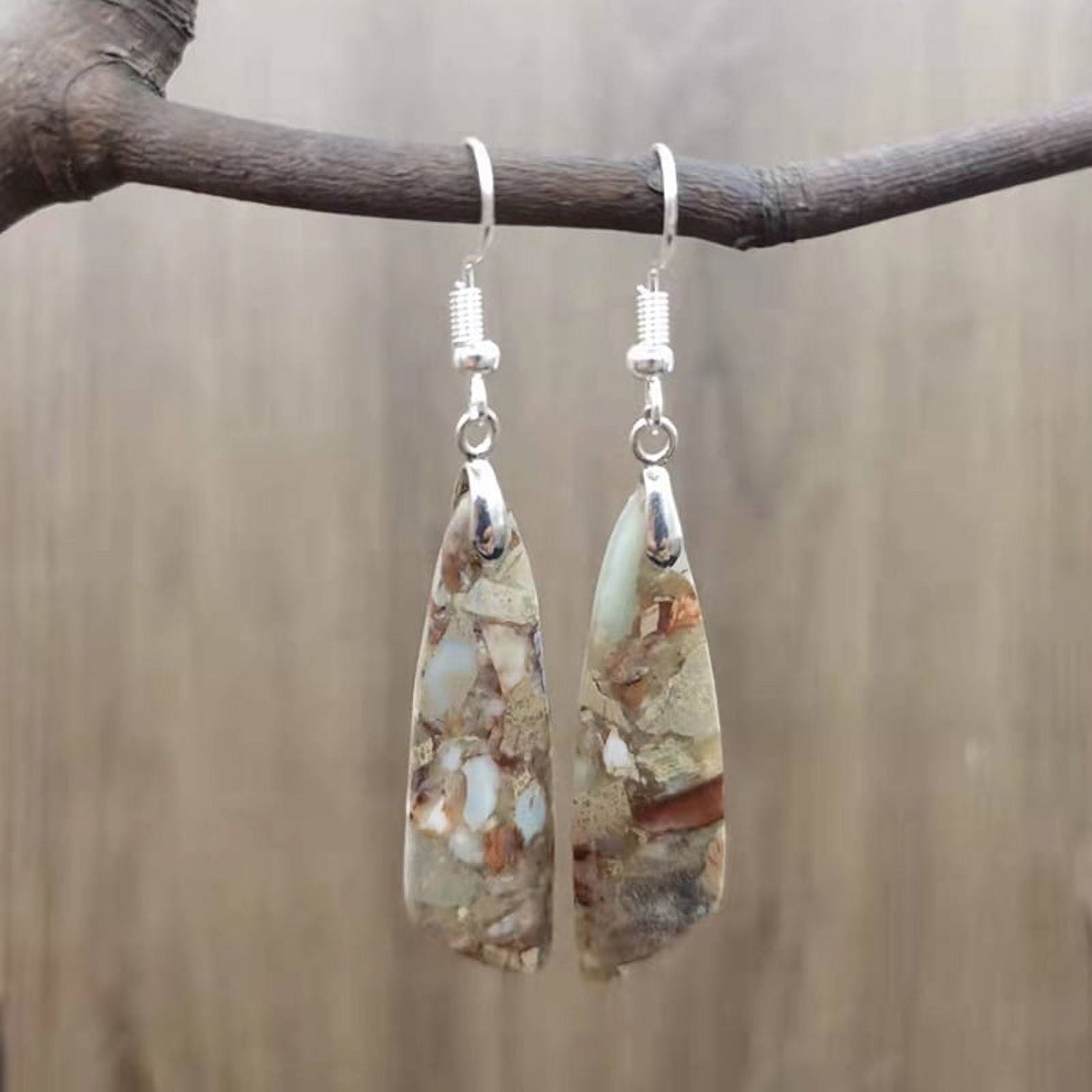 MASTEELF 1 Pair Unique Earrings Boho Earrings Dangle Earrings for Women Drop Earrings Retro Costume Jewelry Party Accessory Statement Earrings