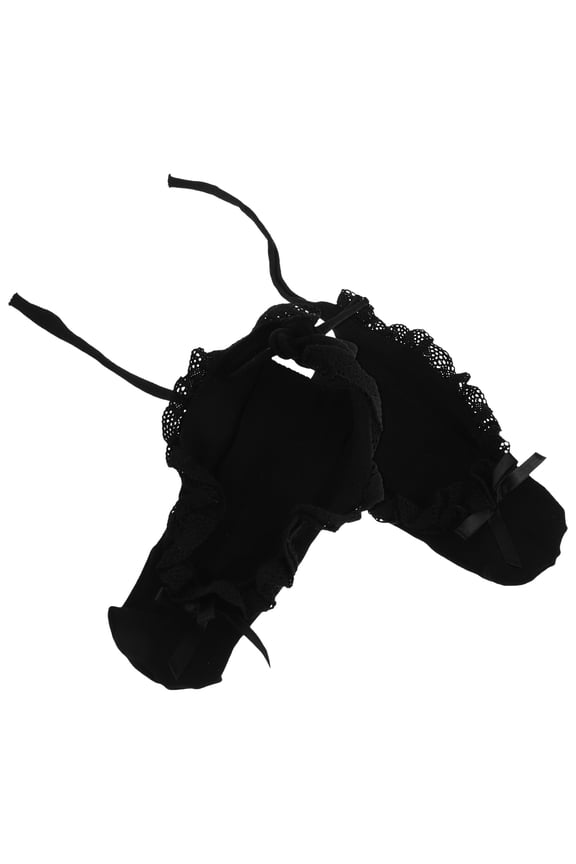 1 Pair Women Frilly Socks Cute Ruffle Socks Cotton Lace Tie Lolita Socks No Show Liner Socks Non-Slip Low Cut Socks For Women Girls