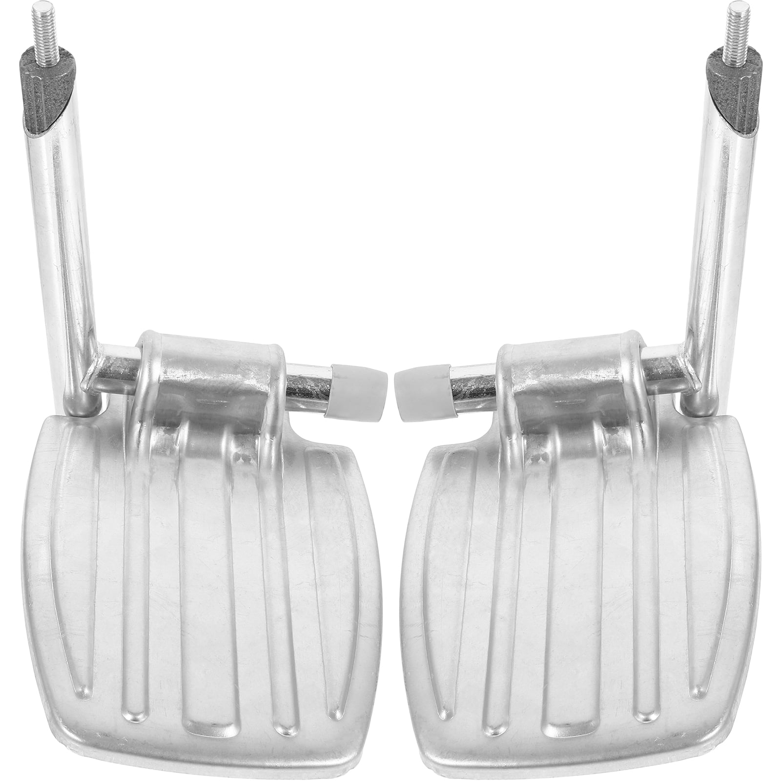 Masteelf 1 Pair of Wheelchair Footrest Pedal Leg Pad Replacement