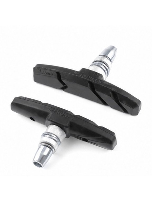Masteelf 1 Pair Mountain Bike Brake Pads Cycling Shoes Blocks Accessories for Road Bikes System Black