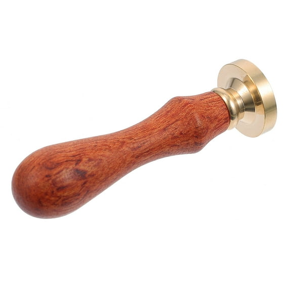 Masteelf 1 Pc Retro Style Wax Seal Stamps Delicate Alphabet Pattern DIY Stamps (Letter L)