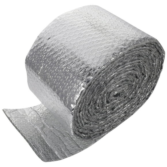 Masteelf 1 Roll Aluminizing Bubble Material Insulation Film for Pipes 760.00X15.40X0.50CM