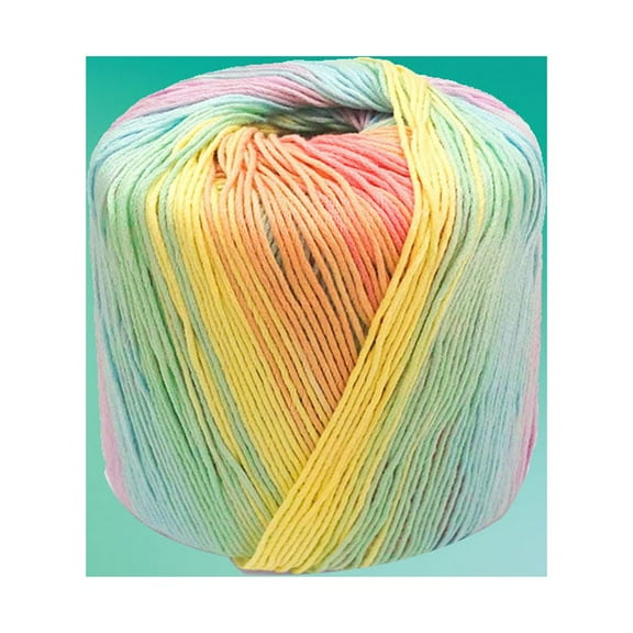 CTIRCHIU Pastel Gradient Yarn 1 Roll Light Yarn for Knitting Craft Accessories Material Crafters