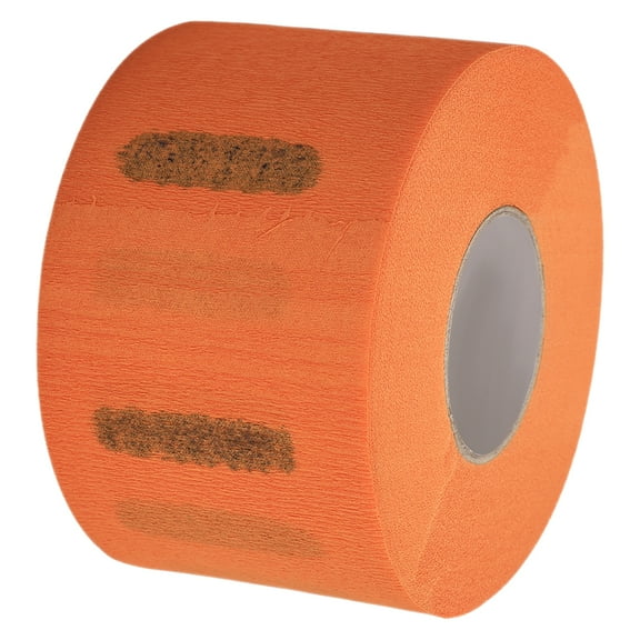 Masteelf 1 Roll of Hair Wrap Strips for Molding Hair Disposable Paper Barber Neck Strips Convenient Neck Wrap Paper Hair Dye Paper Neck Wraps Barber Bib Paper Hairdressing Neck Strips