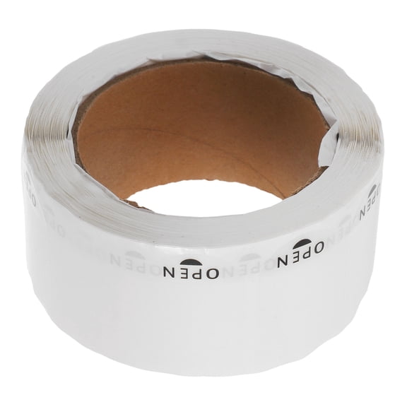 Masteelf 1 Roll Sealing Stickers Clear Labels Stickers Clear Book Tape Library Supplies Clear Waterproof Label Protectors Library Stickers