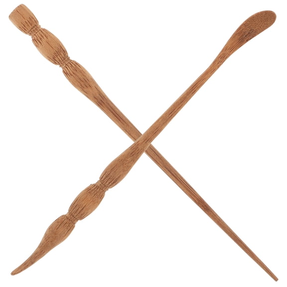 Masteelf 1 Set Bamboo Tea Spoon And Needle Set Elegant Tea Ceremony Accessories Loose Tea Scoop And Tea Pick For Kung Fu Tea For Home And Travel