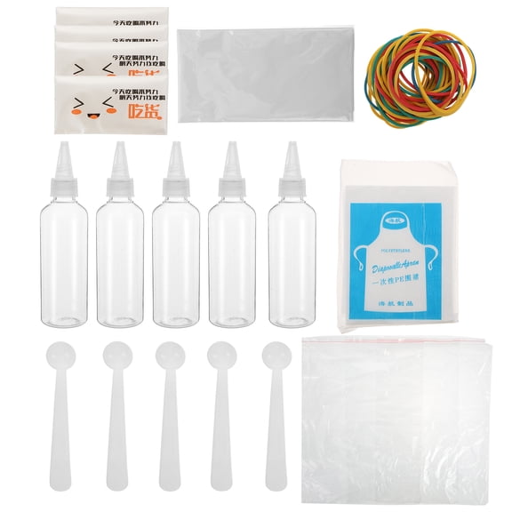 Masteelf 1 Set Clothes DIY Tools Helpful Tie-dye Materials DIY Tie-dye Accessories