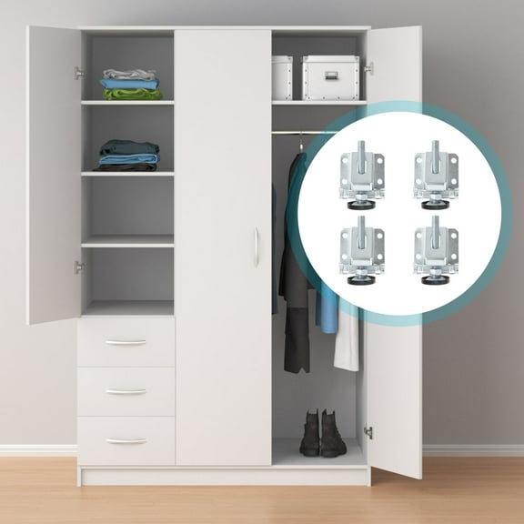 Masteelf 1 Set Heavy Duty Furniture Leveling Leg Adjustable Table Leveler Feet for Home