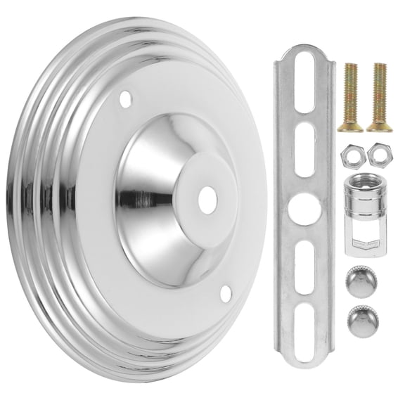 Masteelf 1 Set Light Canopy Kit Chandelier Canopy Decoration Iron Ceiling Canopy Kit Ceiling Light Fitting