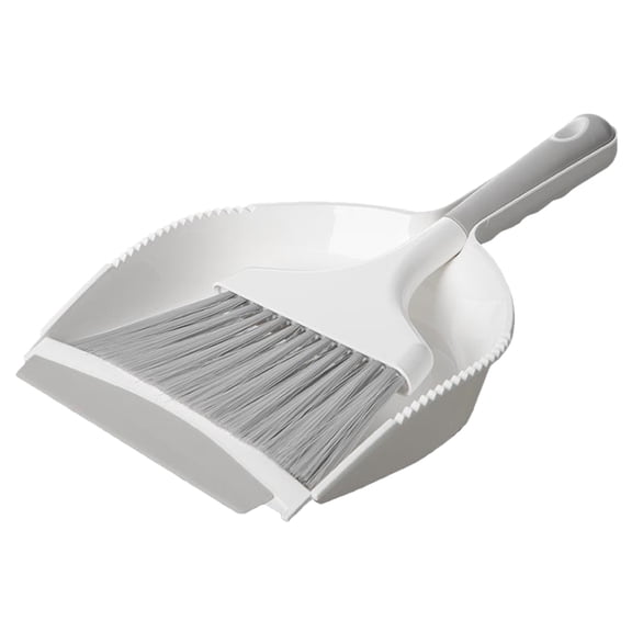 OFFIGAM Compact Miniature Dustpan Grey Portable Design PP Material Easy to Use for Home and Office Cleaning