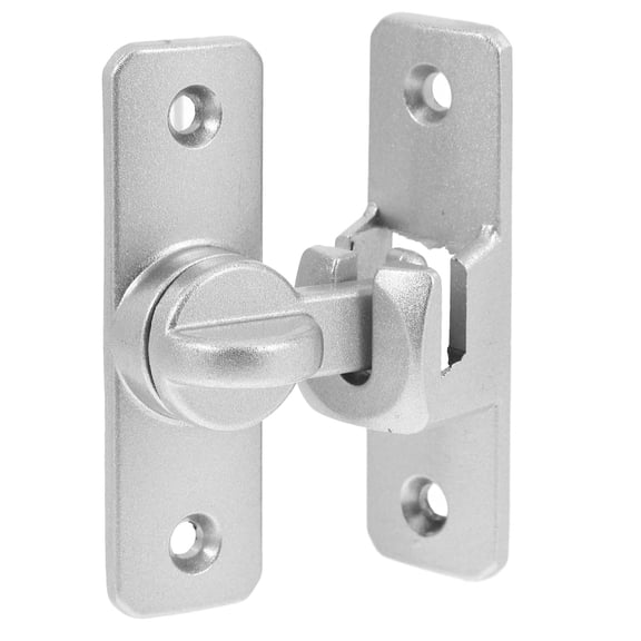 OFFIGAM Heavy Duty Door Latch for Shed, Gate, Cabinet - Metal Locking Mechanism, 1 Set, 2.9 x 2.3 x 0.7 Inches
