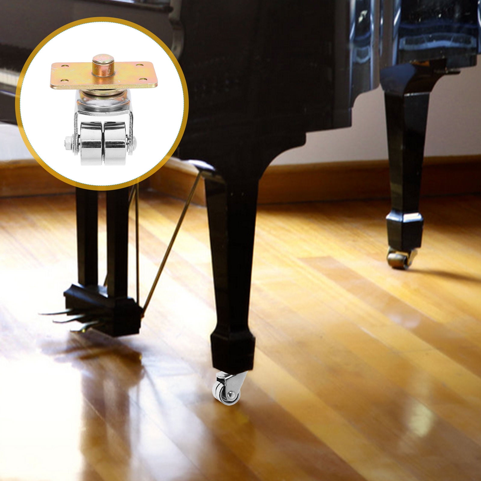 Piano Casters Piano Wheel Casters Piano Two Wheeled Caster Piano Caster Wheels Piano Double Wheel Casters Piano Wheel Casters Silver