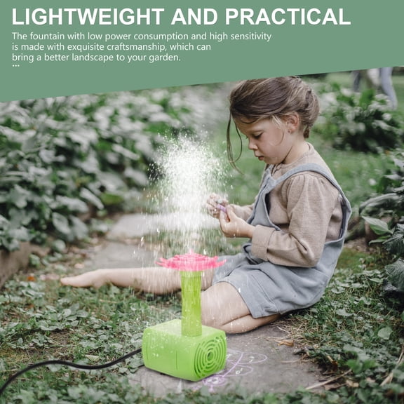 Masteelf 1 Set Practical Water Fountain Pump Decorative Garden Solar Pump Replacement