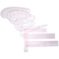 thumbnail image 1 of Masteelf 1 Set Stitching Ruler French Curved Sewing Rulers For Quilting And Sewing Curved Ruler For Pattern Making Plastic Tailor Ruler Curve Ruler For Sewing Clothing Patchwork Ruler, 1 of 8