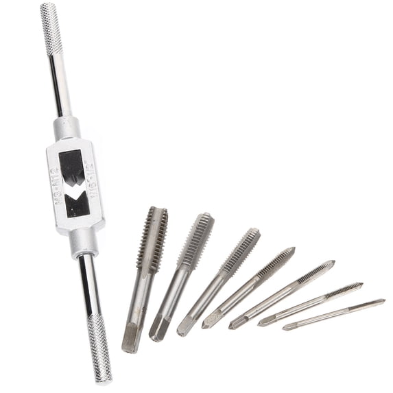 Masteelf 1 Set Tap And Die Set Thread Tapping Threading Tool Machine Screw Thread Tap