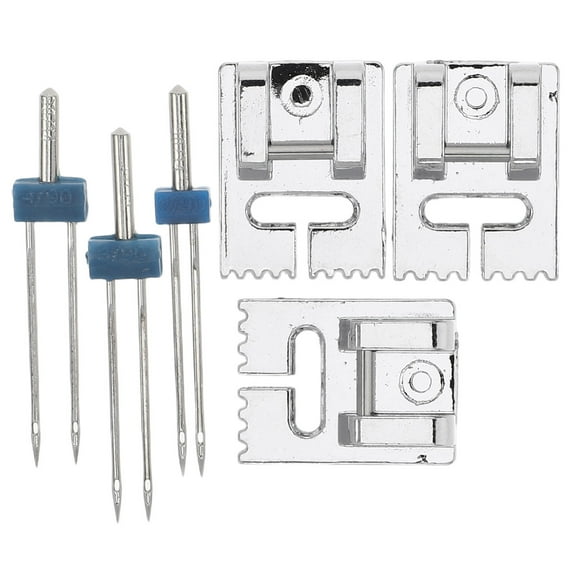 Masteelf Sewing Machine Twin Needles for Creative Sewing 2 mm 3 mm 4 mm Assorted Color Heavy Duty Sewing Tools