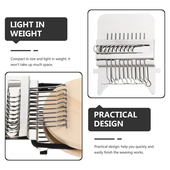 HEATSHAKING Weaving Loom Wood Material Scarf Weaving Tools 1 Set