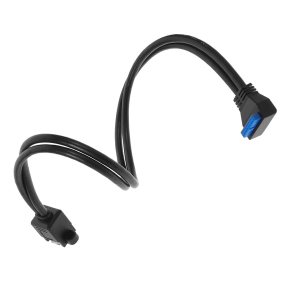 KALLORY USB 3.0 Motherboard Panel Mount Adapter with Dual Interface and Bendable Design for Daily Use .