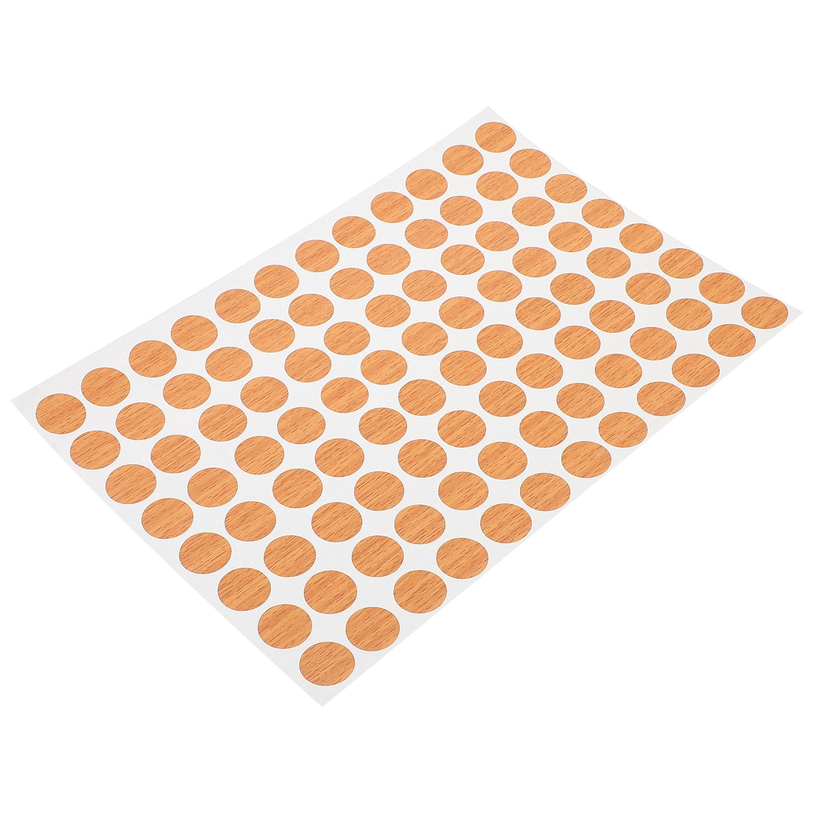 Screw Hole Cover Stickers – 5 Sheets Of White PVC Hole Covers, 0.59 Inch, For Furniture & Walls, Easy Peel & Stick