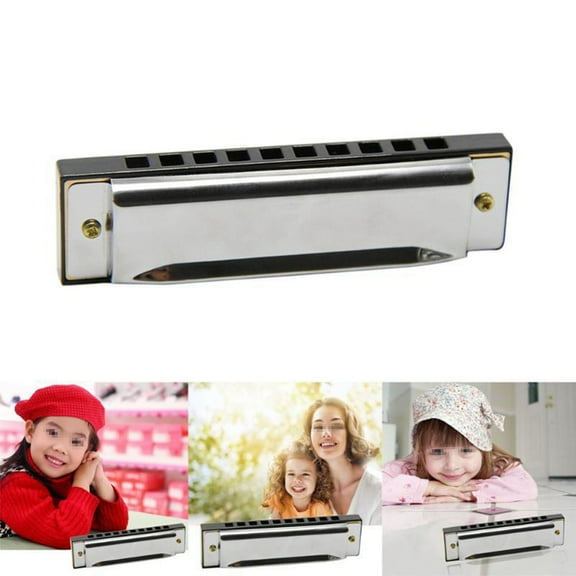 Masteelf 10 Hole Blues Harmonica Diatonic for Folk Music Child