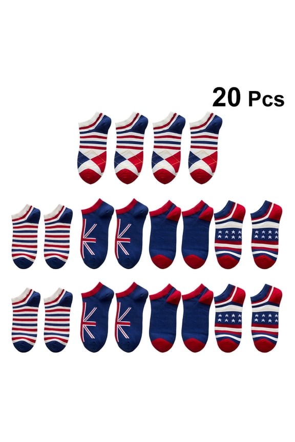 10 Pairs Low Cut Mens Socks Deodorant Boat Male Friends Durable and Women