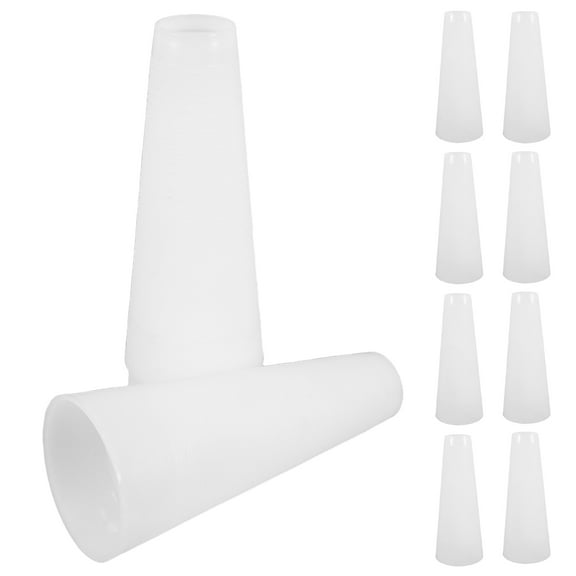 Toddmomy Yarn Cone Bobbins for Cord Yarn 10Pcs 6.7x2.7x1.4In