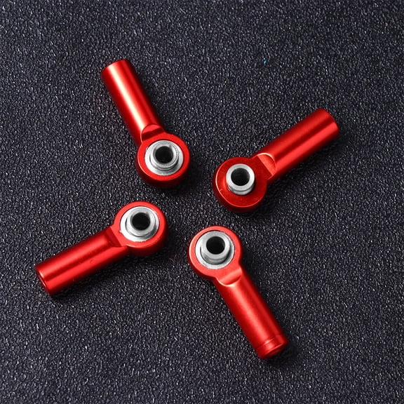 IDEANATEGRATE 10Pcs Metal Swivel Joint Double-end Thread Rotating for Brake Repair Red