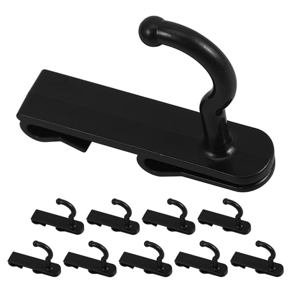 Masteelf 10-Pack Multi-Use Pegboard and Grid Wall Hooks for Hanging, Display, Storage, and Organization Accessories