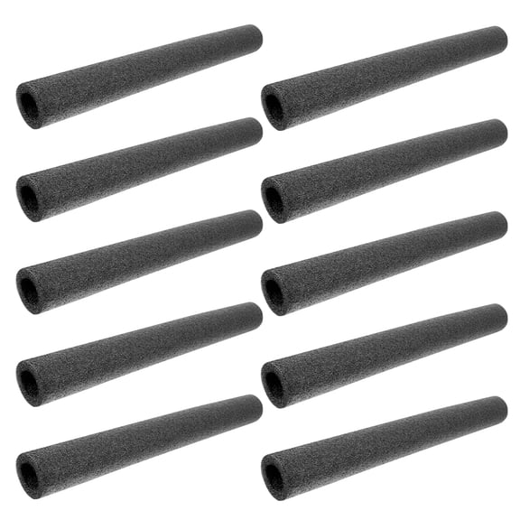 Masteelf 10 Pcs Pipe Covers Circular Pipes Branch Pipelines Child Black