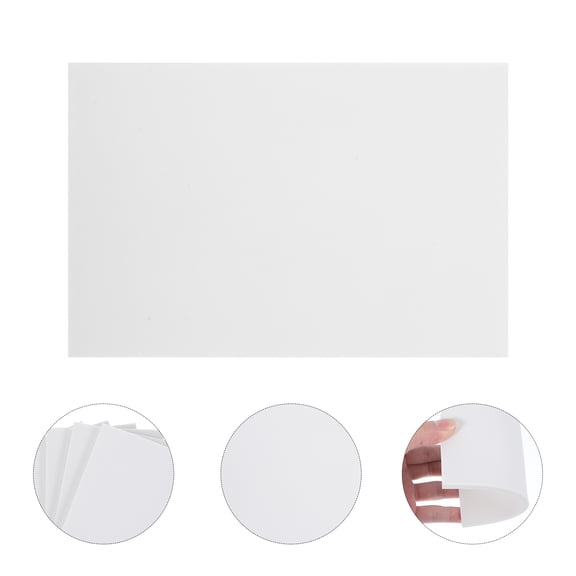 Masteelf  10 Pcs Rubber Stamp Tools Carving Block Stamping Blanks Crafting White