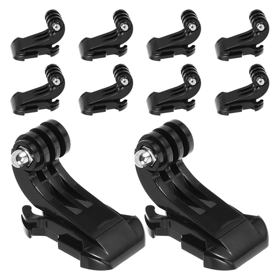 Masteelf 10 Pcs Sports Camera Accessories 5.00X4.00X3.20CM Black