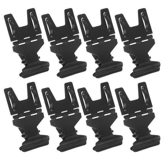 Masteelf 10 Pcs Suction Cup Rearview Mirror Menus Board Label Price Tag Holder