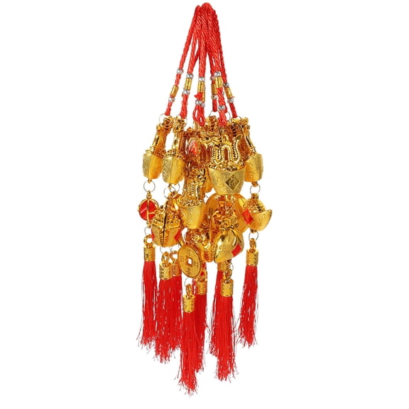 SWETRACE Lunar New Year Craft Chinese New Year Pendant Assorted Color 10Pcs