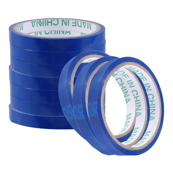 Masteelf 10 Rolls of Packing Tapes  Bag Sealing Tapes Binding Packaging Bag Tying Tapes for Supermarket