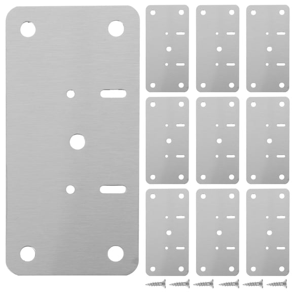 SWETRACE 10 Sets Stainless Steel Kitchen Cabinet Door Hinges for Cupboard Repair and Replacement