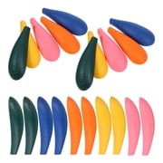 Toddmomy 10 Sets Suit Hanger Shoulder Forms Plastic Non Slip Prevents Clothing Bumps for Storage Areas
