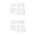 thumbnail image 1 of Masteelf 10-Piece Silicone Resin Molds for Eyeball Jewelry Casting, Pendant Necklace Craft Making Set, 1 of 8