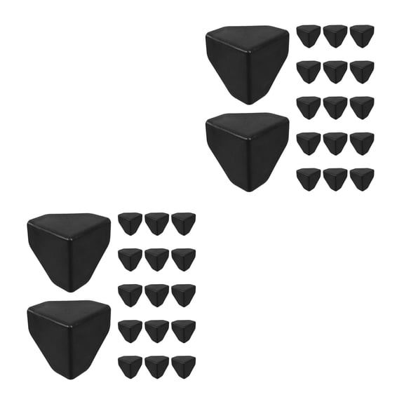 Masteelf 100 PCS Plastic Corner Protectors for Carton Packing Small Plastic Corner Protectors for Shipping Packaging Corner Edge Protectors