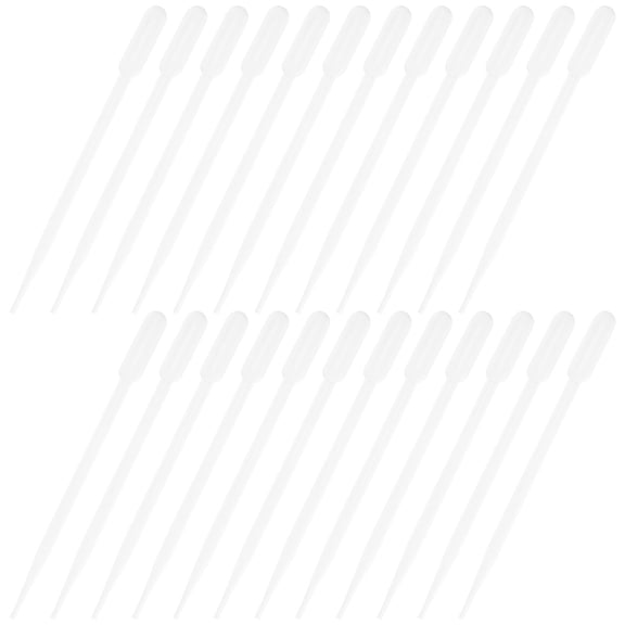 HEATSHAKING Disposable Graduated Pipettes Transparent 100Pcs 3Ml
