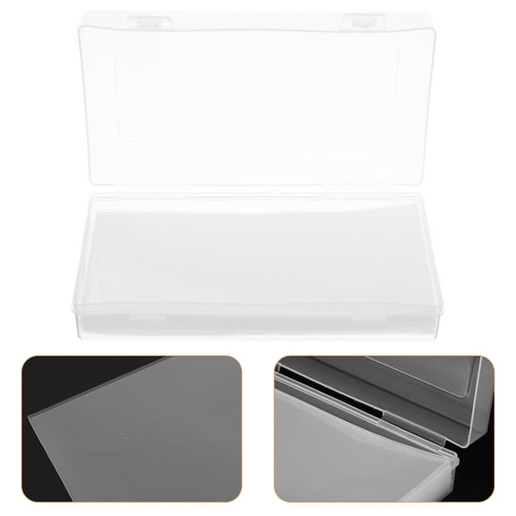 Masteelf  100 Pcs Cash Sleeve Protector Plastic Paper Sleeves Transparent