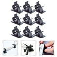 thumbnail image 1 of Masteelf 100-Pack Black Cable Clips with Self-Adhesive Backing for Wire Management and Cord Organization, 1 of 8