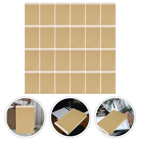 Masteelf 100 Pcs Document Bag Kraft Envelope Affordable Envelopes