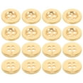 thumbnail image 1 of KALLORY 100Pcs Plastic Sewing Buttons in Golden Vintage Style for Crafting Clothes and Coats, 1 of 8
