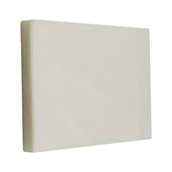 Masteelf 100 Pcs Laminating Pouches Photo Sealing Film Size 7 White