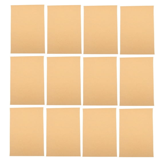 Masteelf 100 Pcs Poster A4 Kraft Cardboard Square Cardboard Set Child 30X21X0.01CM
