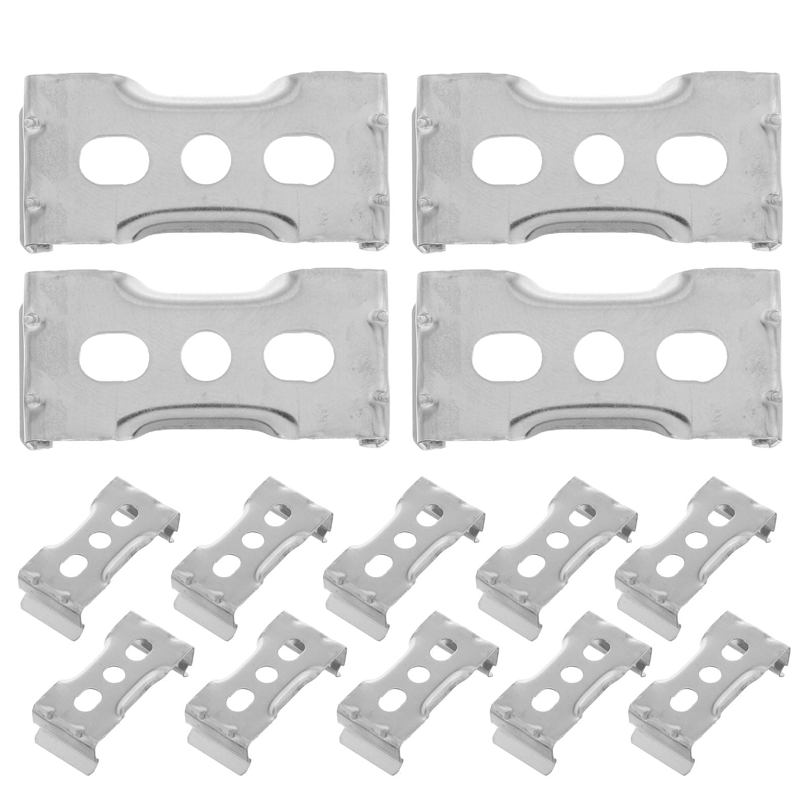 Pot Light Spring Clips Masteelf 100 Pcs Recessed Light Spring Clips Flashlight Mounting Silver ...